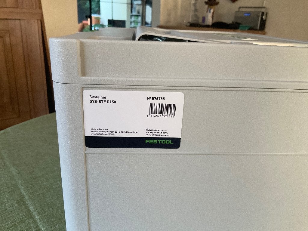 Festool systainer  STF D150 576785, Bricolage & Construction, Enlèvement, Comme neuf