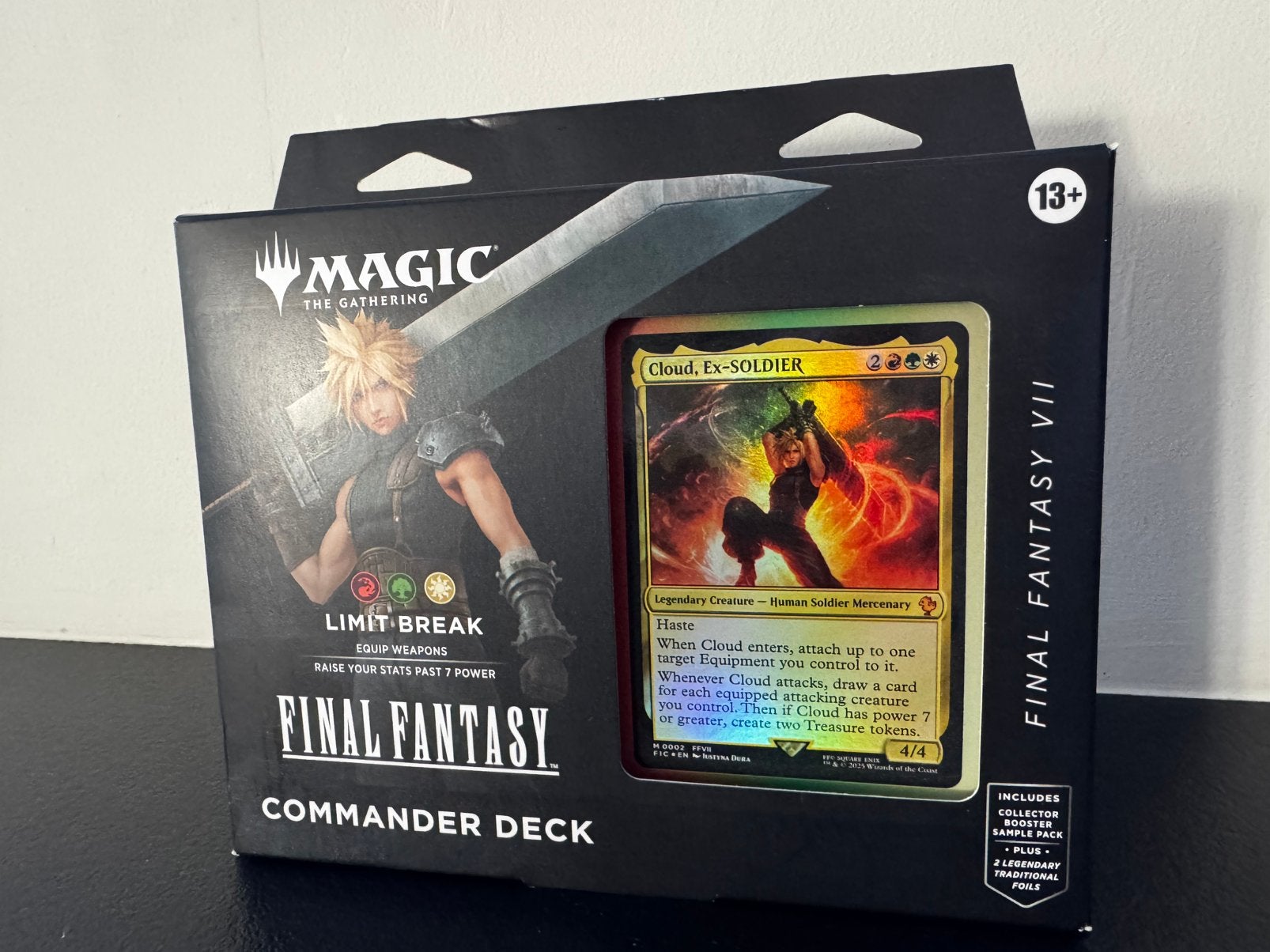 Magic - Final Fantasy VII Commander Deck (Limit Break), Hobby en Vrije tijd, Ophalen of Verzenden, Nieuw, Speeldeck, Foil