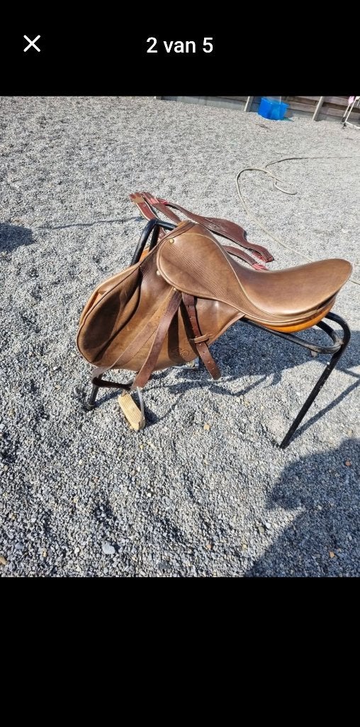 Zadel stubbe, Dieren en Toebehoren, Paarden en Pony's | Zadels, Ophalen, Gebruikt, Stubben, XL (18 inch of meer)