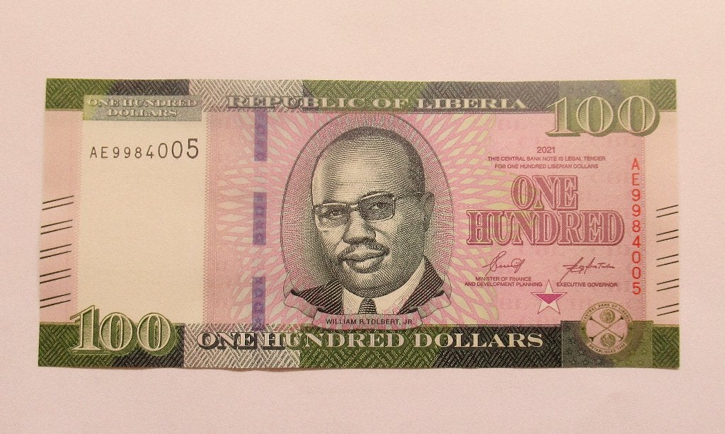 Liberia 100 Dollars  2021, Timbres & Monnaies, Envoi