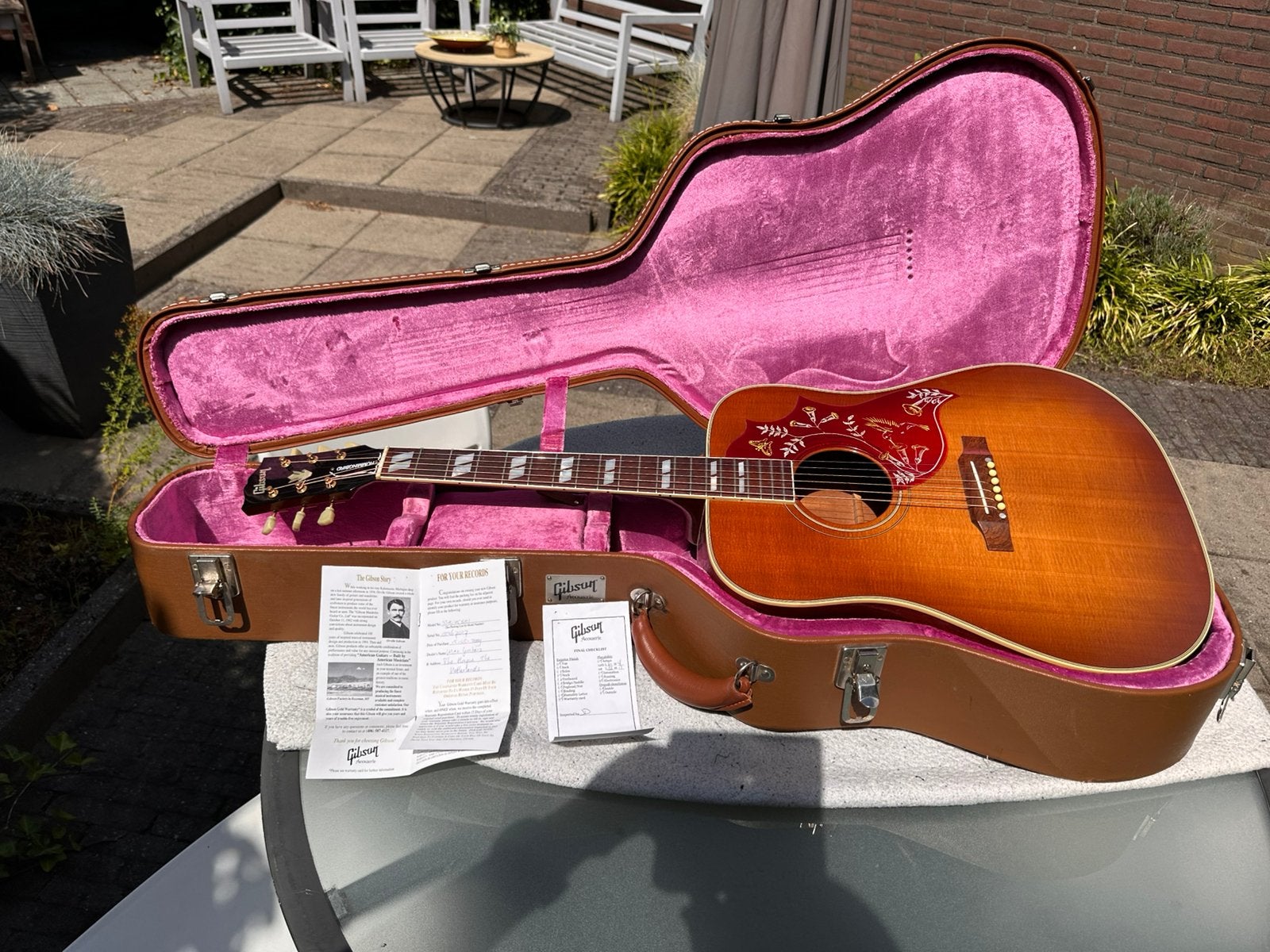 Gibson Hummingbird True Vintage (TV) uit 2007, Ophalen, Zo goed als nieuw