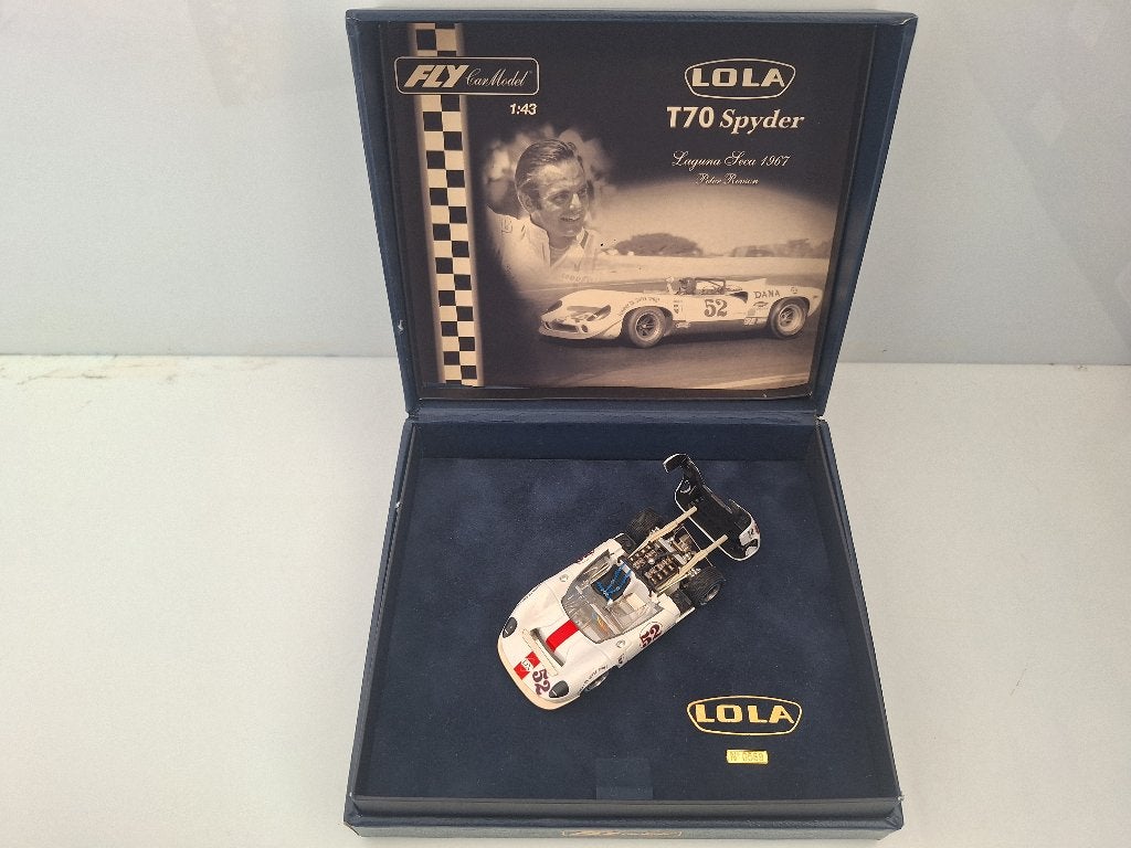 Vol 1:43 LOLA T70 Spyder Laguna Seca 1967 Peter Revson, Neuf, Autres marques, Électrique, Enlèvement ou Envoi