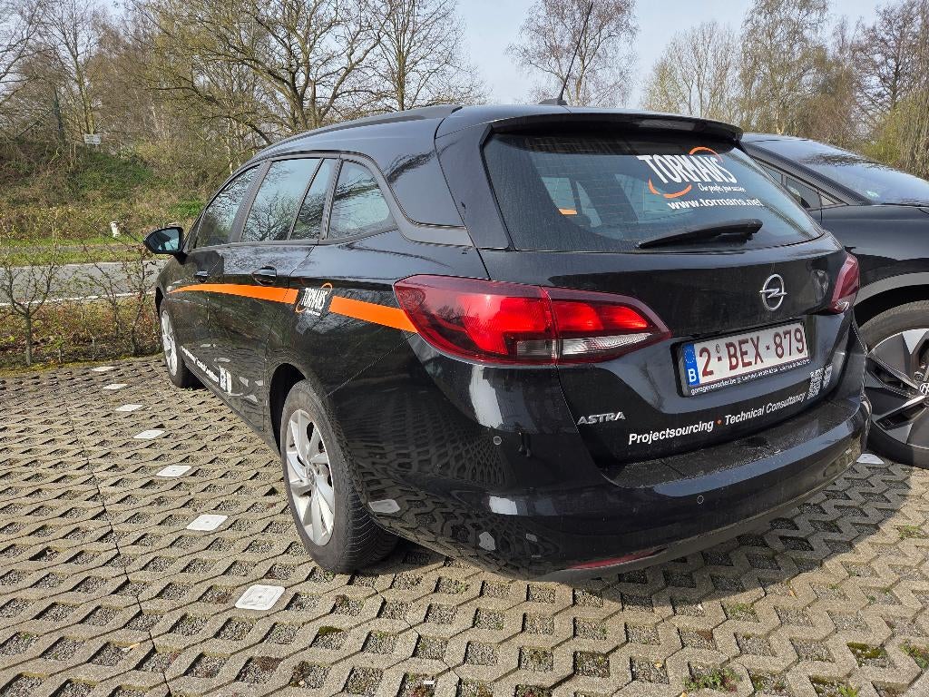 Opel Astra Break, Auto's, Automaat, Stof, Zwart, Zwart