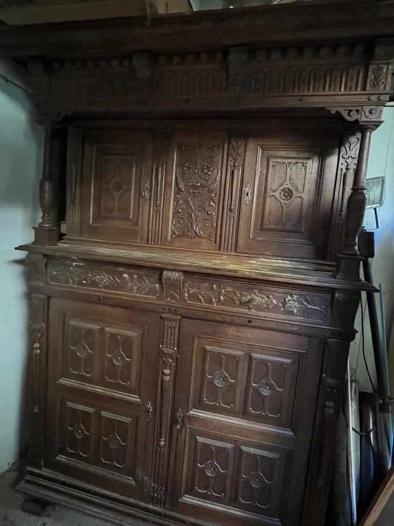 Antieken kast, Ophalen