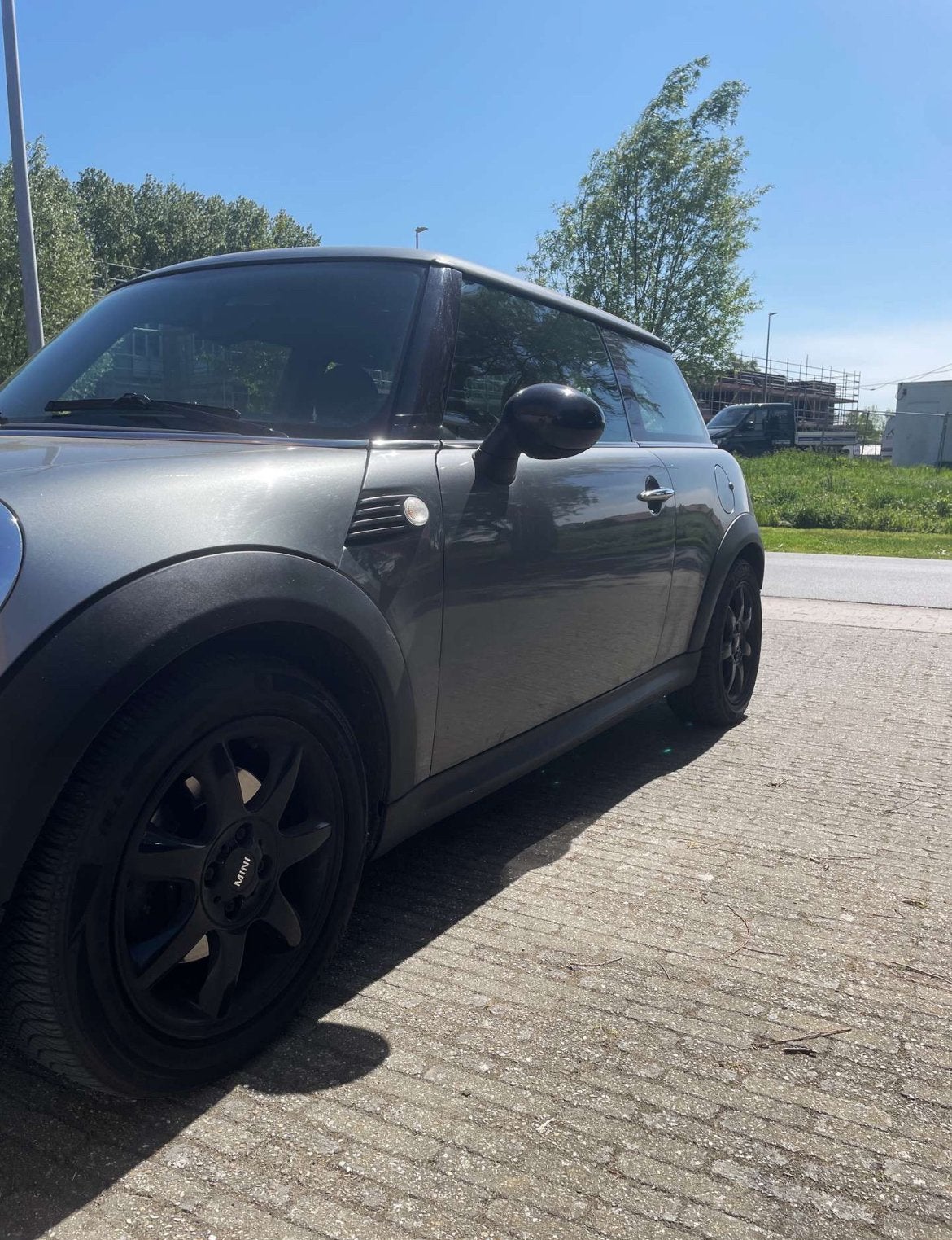 Mini One 2009 Benzine, Autos, Argent ou Gris, Achat, Boîte manuelle, Noir