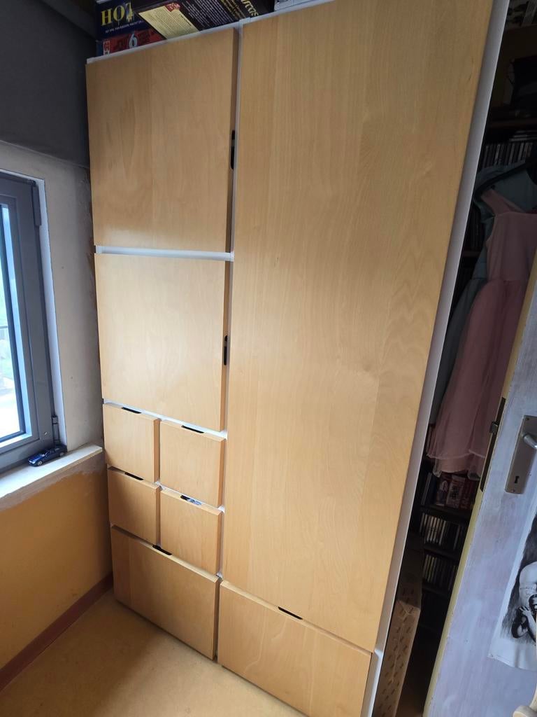 Ikea Rakke Kledingkast, 100 tot 150 cm, Zo goed als nieuw, 150 tot 200 cm, 50 tot 75 cm