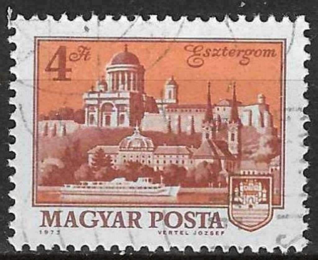 Hongarije 1973 - Yvert 2310 - Esztergom (ST), Verzenden, Gestempeld