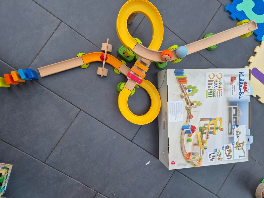 Haba kullerbü sim-sala-ting 302056, Kinderen en Baby's, Zelf te bouwen, Handmatig, Ophalen, Overige merken