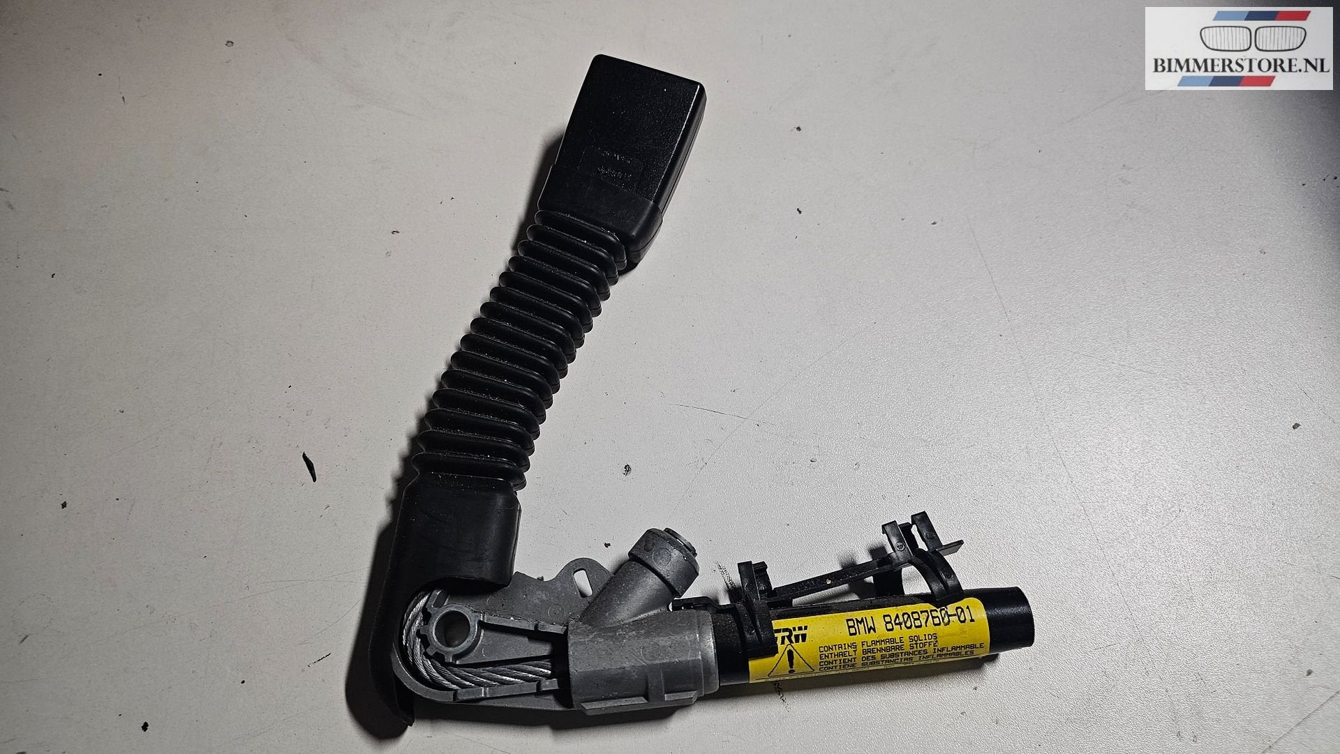 Gordelspanner insteek rechtsvoor BMW X3 X5 Z4 serie E53 E83, -, Origine de la pièce connue, Utilisé, -