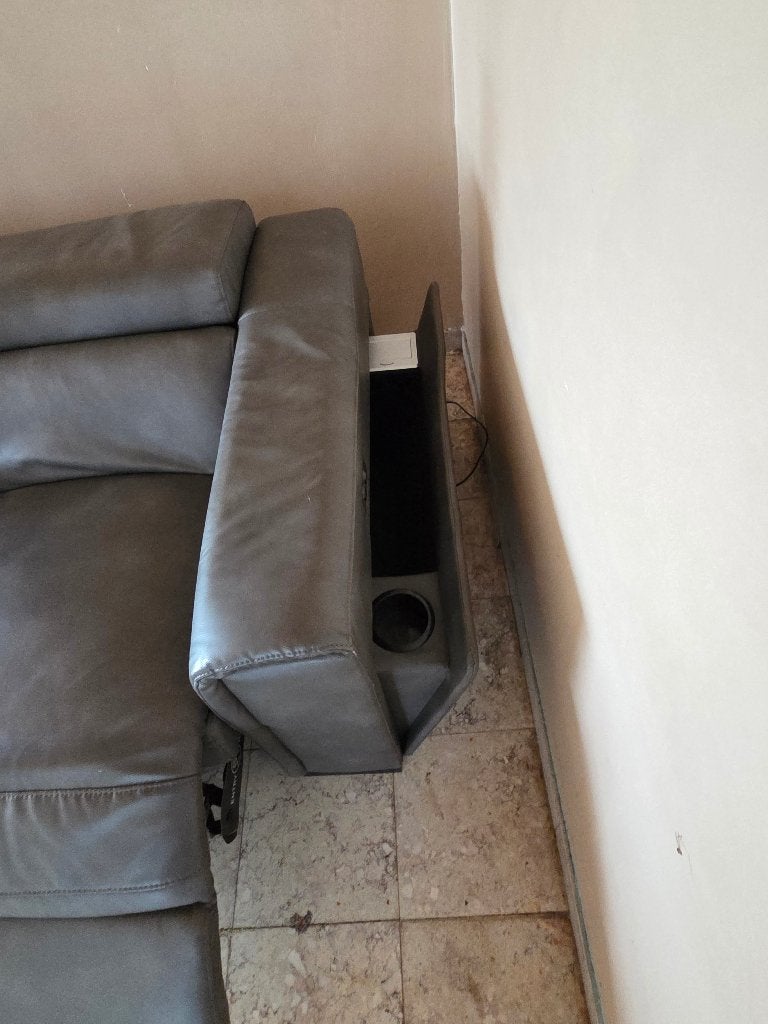 Fauteuil en L, 75 à 100 cm, 125 cm ou plus, Comme neuf, Enlèvement
