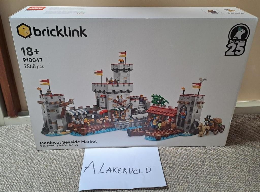 Lego 910047 Medieval Seaside Market, Enlèvement ou Envoi, Neuf, Ensemble complet, Lego