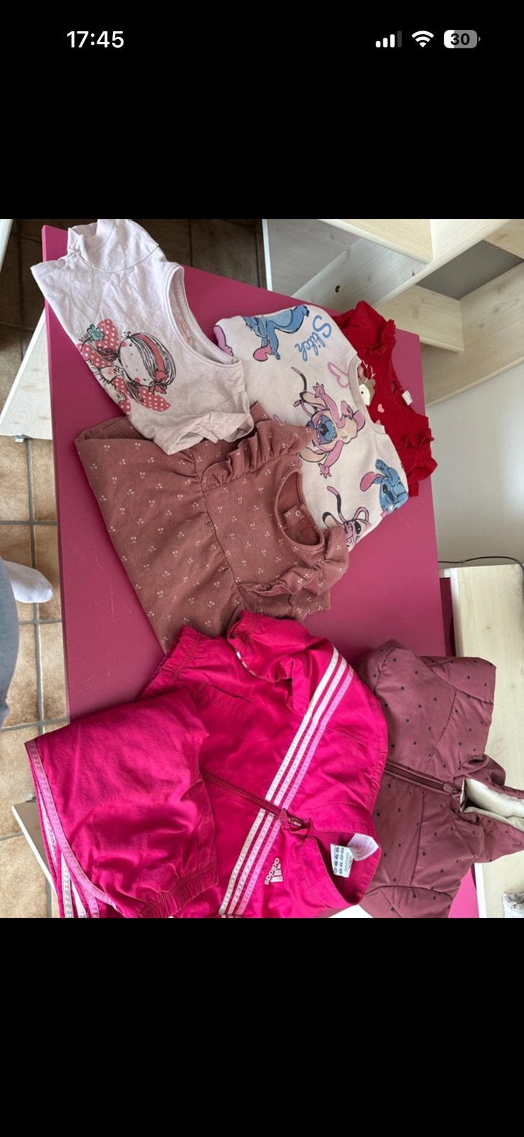 Lot vêtements fille, Enlèvement, Comme neuf