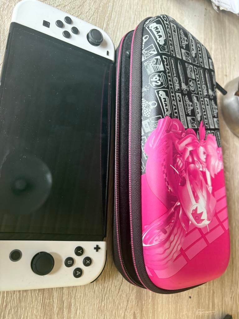 Nintendo oled 3 keer gebruikt, Ophalen, Zo goed als nieuw