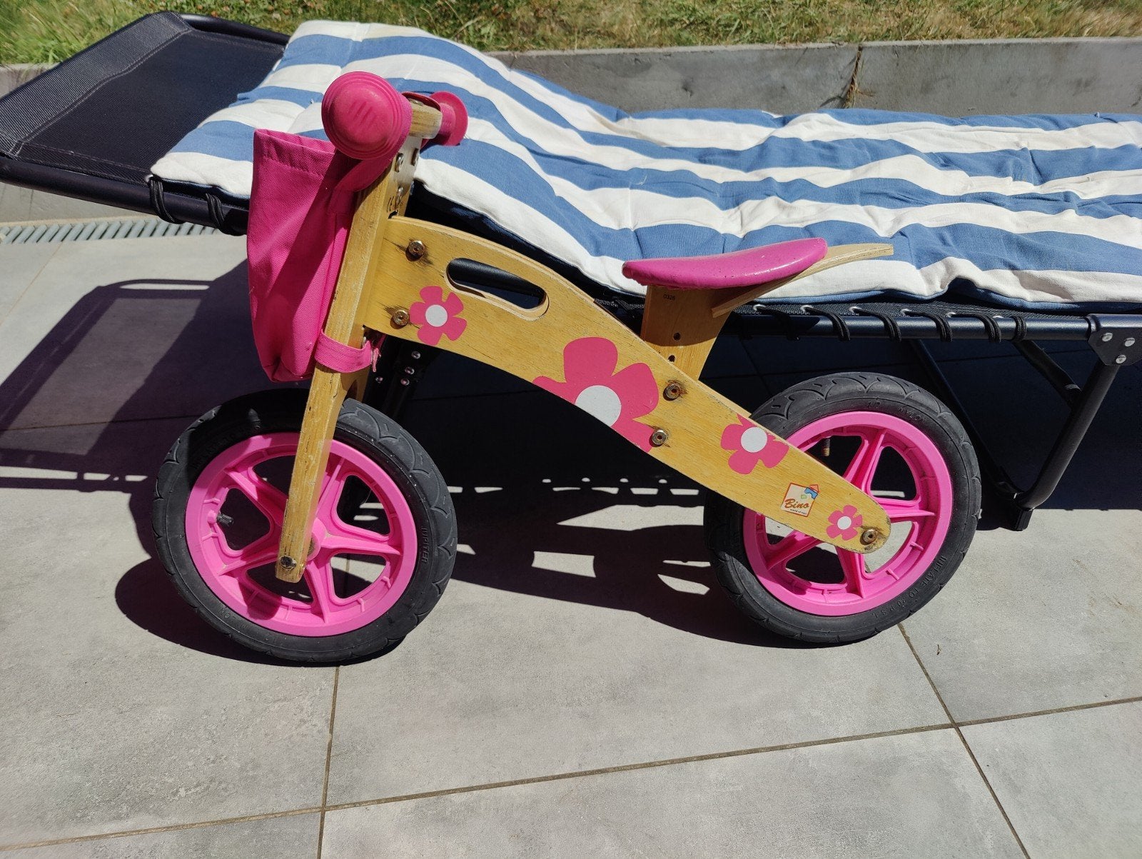 Loopfiets, Ophalen, Loopfiets