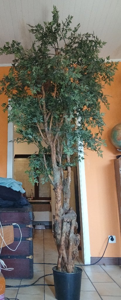 Kunstboom japanse ACER 2 M 10 HOOG!, Fait main, Vert, Intérieur, Enlèvement