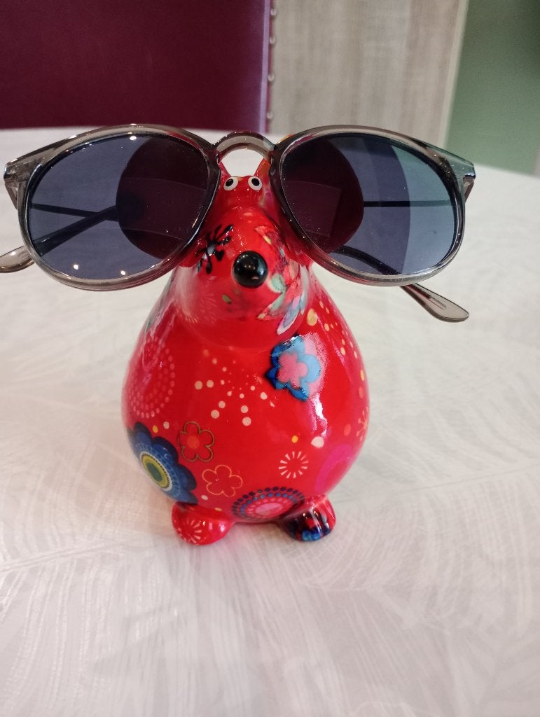 Souris porte lunettes Pomme Pidou, Enlèvement