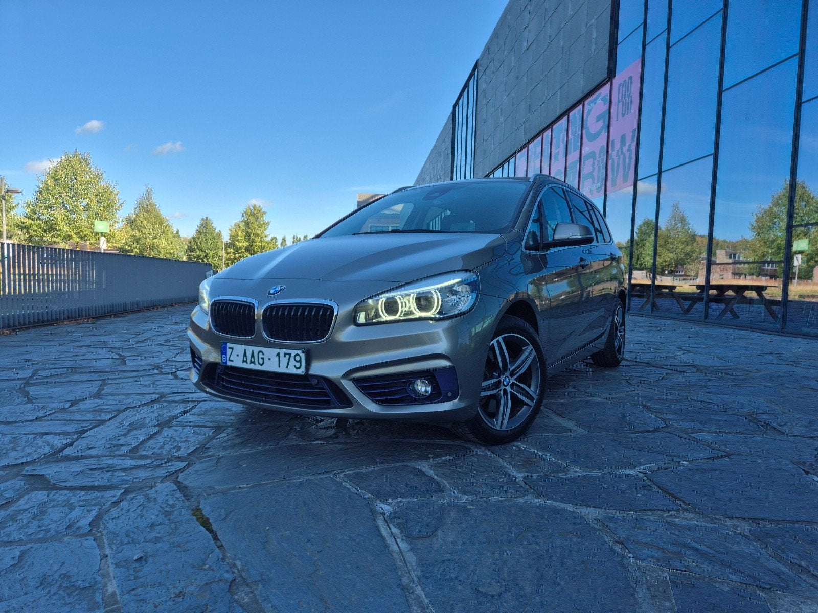 BMW 220I GRAND TOURER AUTOMATIQUE EN PARFAIT ÉTAT (GARANTIE), Achat, Euro 6, Entreprise, Phares entièrement LED