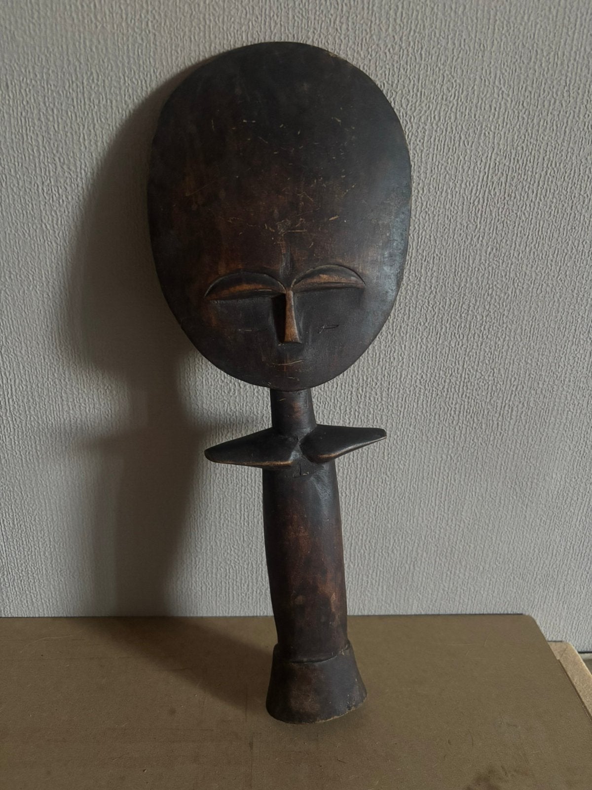 Traditionele Ashanti Akua'ba vruchtbaarheidspop uit Ghana., Antiek en Kunst, Ophalen
