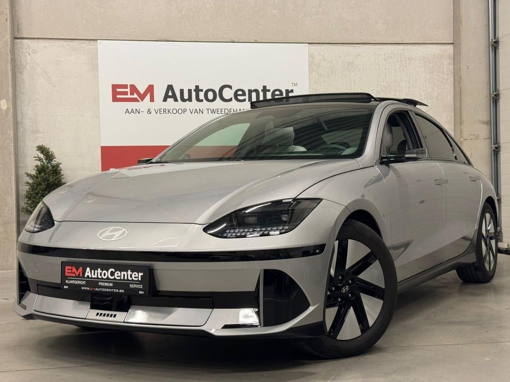 Hyundai ioniq 6 EV Balance Vision 77 KWh Pano-360CAM-2024, Automaat, Achterwielaandrijving, Euro 6, Zilver of Grijs