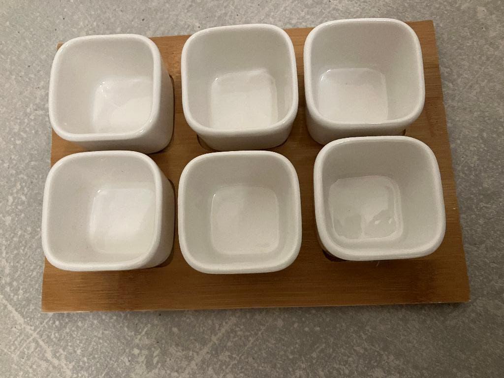 aperitief potjes, Huis en Inrichting, Ophalen, Zo goed als nieuw, Kom(men), Overige stijlen