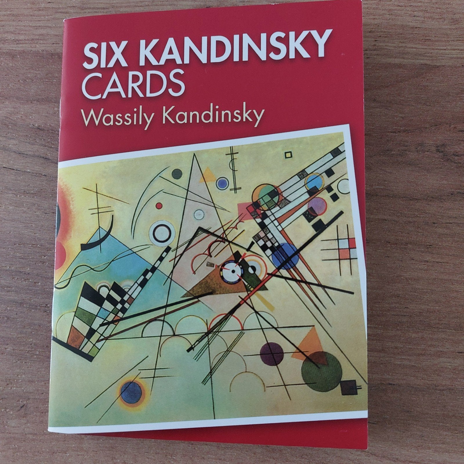 Kandinsky Wassily. Klein boekje met 6 postkaarten.  Nieuw, Antiek en Kunst, Ophalen