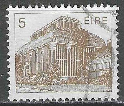 Irlande 1983 - Yvert 514 - Jardin de Dublin - 5 pages (ST), Envoi, Affranchi