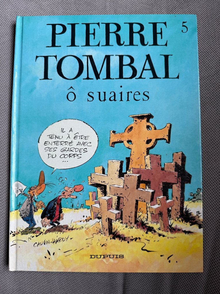 Pierre Tombal 5 ô suaires dépot légal 1988, Livres, Enlèvement