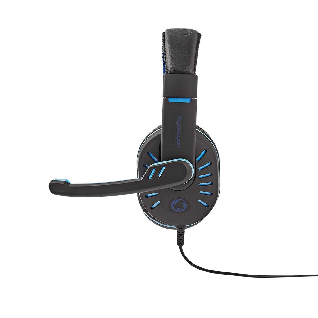 Gaming headset met microfoon, jack 3,5mm – Nieuw, Computers en Software, Headsets, Nedis, Nieuw, Ophalen of Verzenden, Gaming headset