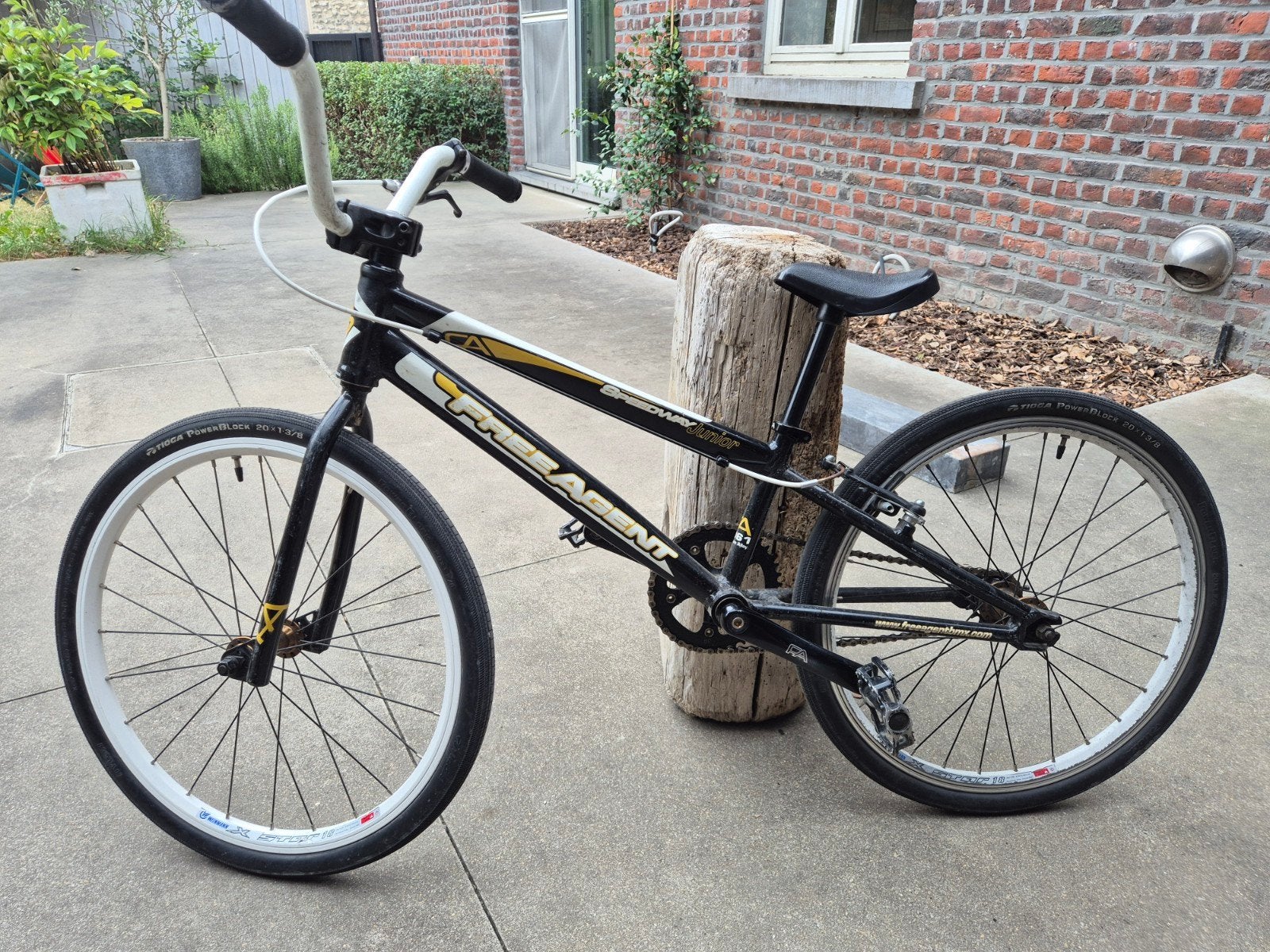 Free Agent Speedway Junior BMX Race Frame / Fiets – Lichtgew, Ophalen, Aluminium