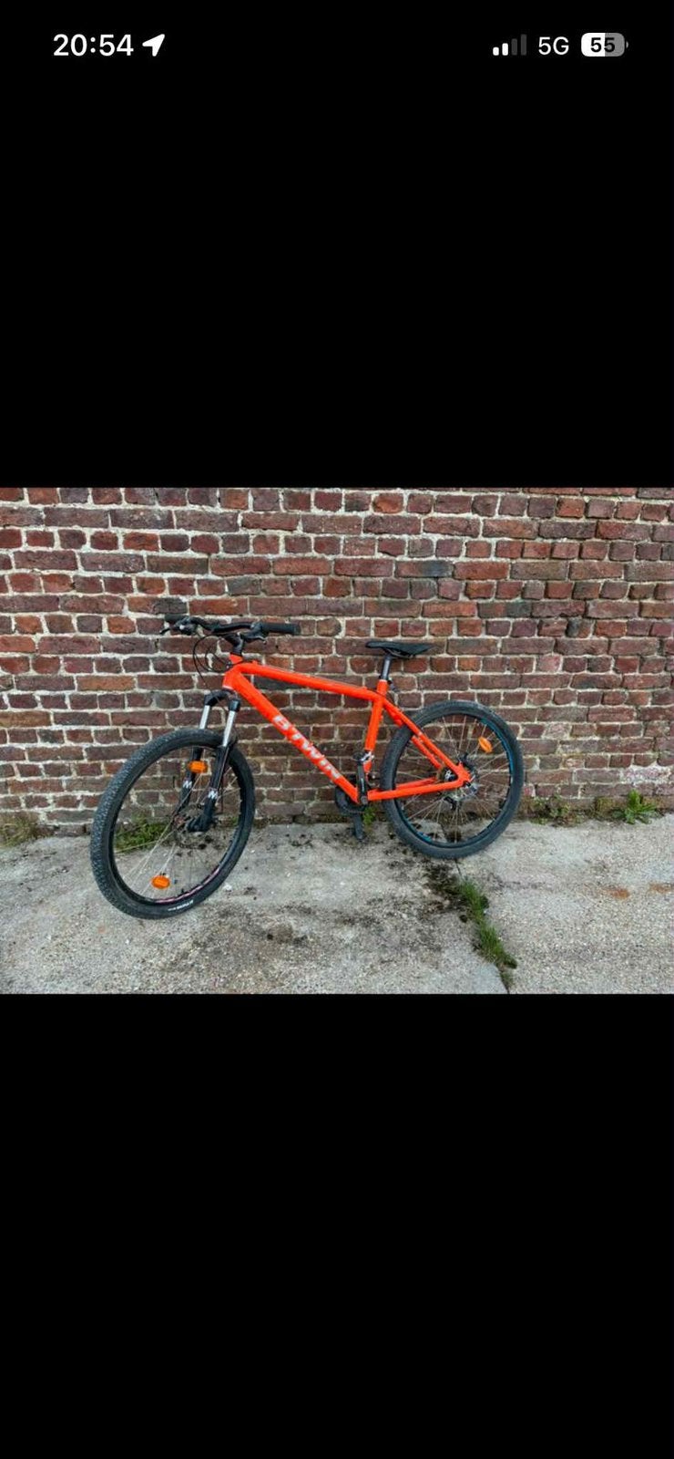 Fiets voor onderdelen, Ophalen, Gebruikt, Aluminium, Schijfrem