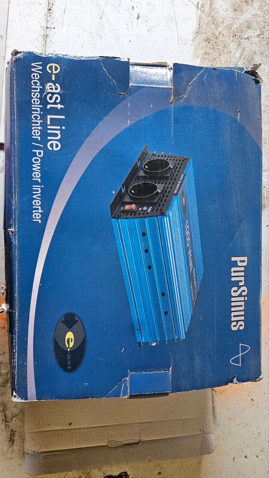 e-ast Line Sinus 1000 Watt Omvormer / Power Inverter (12V na, Ophalen of Verzenden
