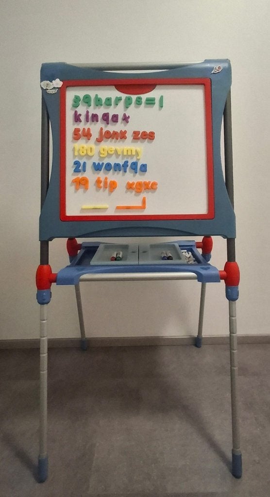 schoolbord, Divers, Enlèvement, Comme neuf, Tableau blanc