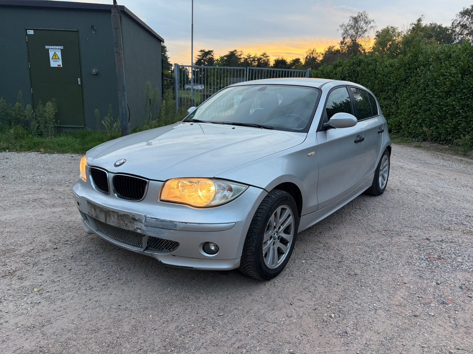 bmw 116i 5 deurs 2005, Auto's, Euro 5, Zwart, Handgeschakeld, 5 deurs
