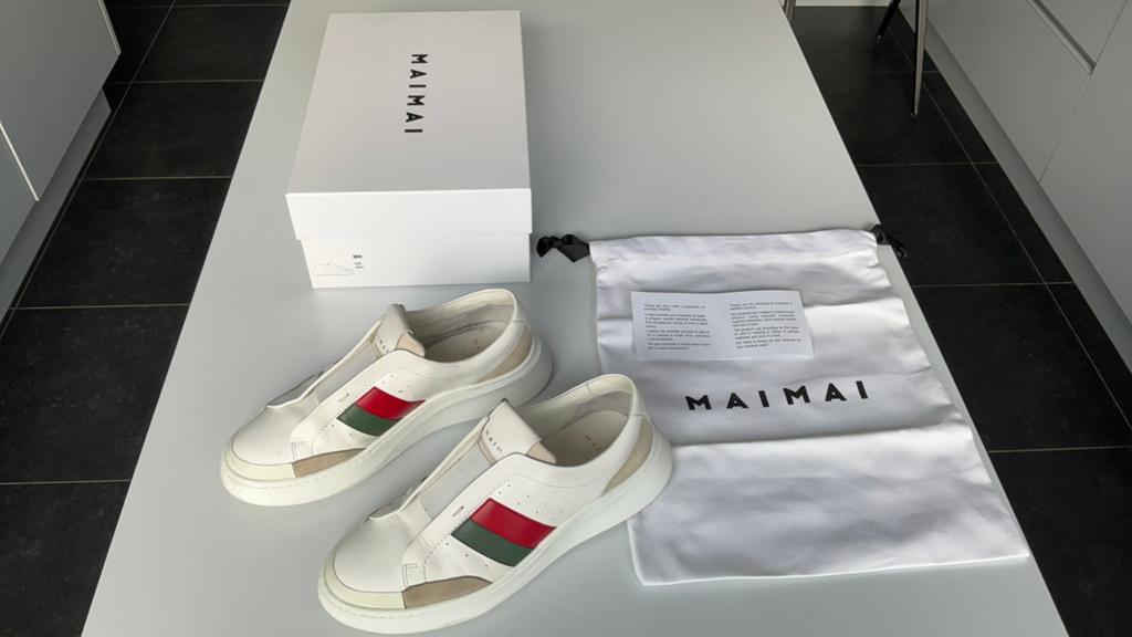 Witte sneakers Mai mai 39, Wit, Ophalen of Verzenden, Zo goed als nieuw, Sneakers