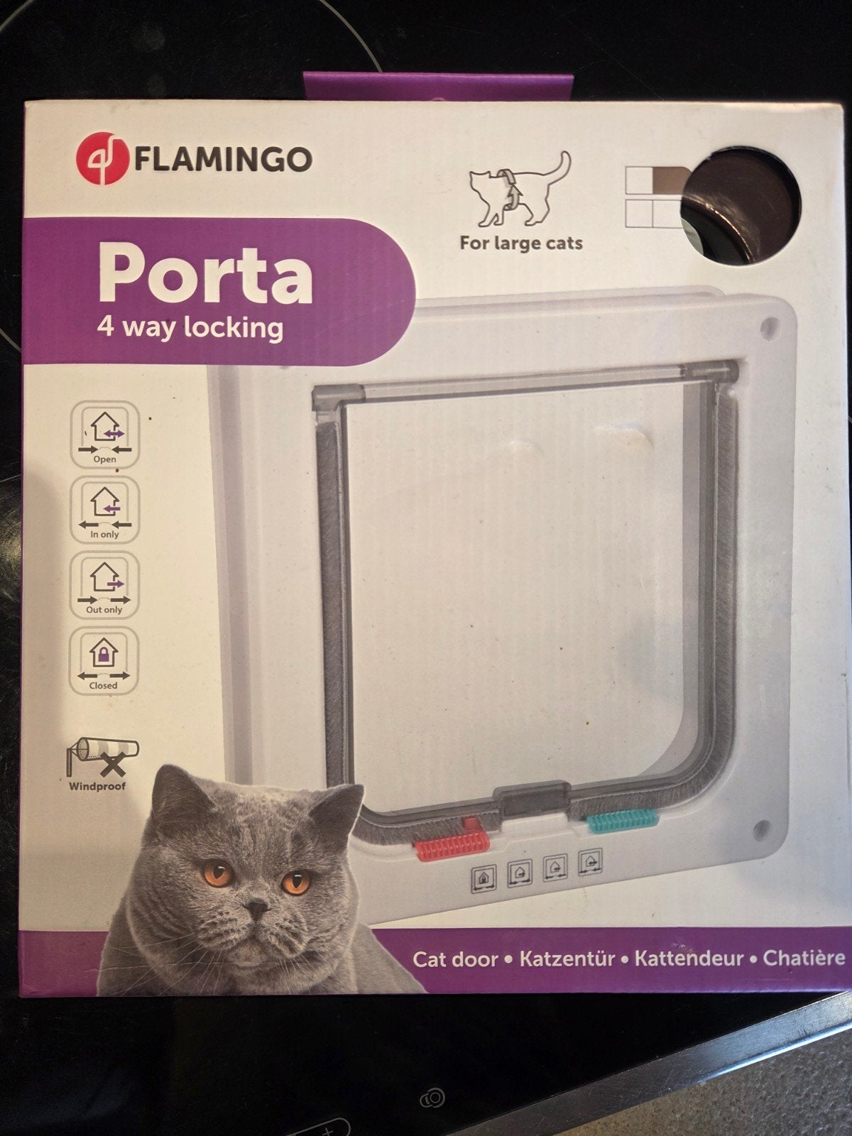 flaminfo kattenluik nieuw, Dieren en Toebehoren, Ophalen of Verzenden