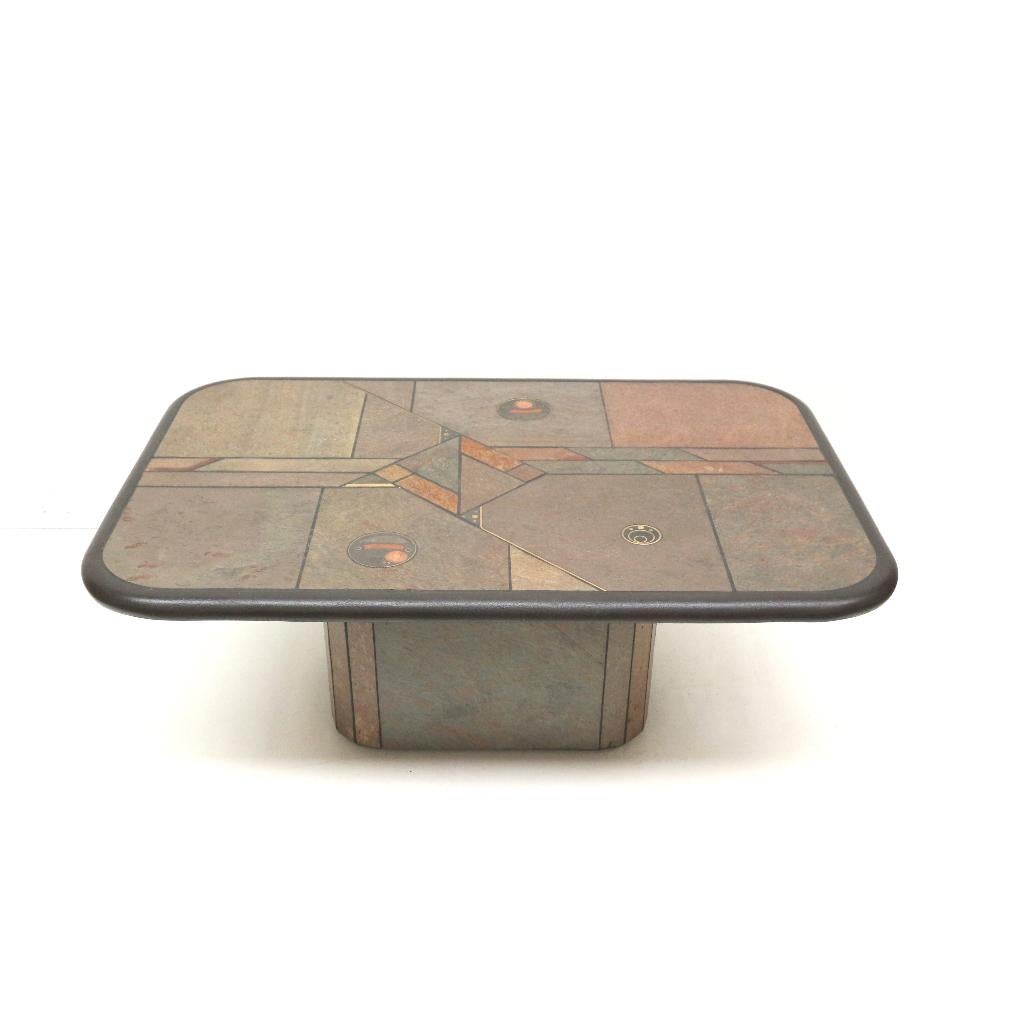 Vintage salontafel Fedam jaren '70 '80 retro midcentury, Maison & Meubles, Tables | Tables d'appoint, Envoi