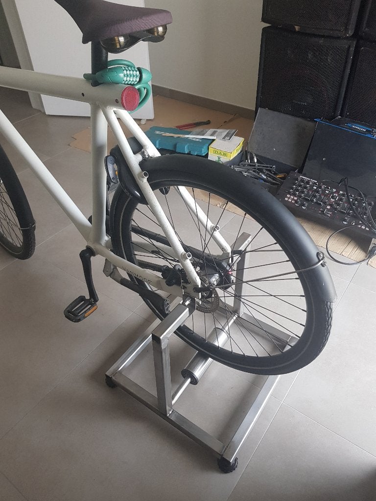Fiets, Fietsen en Brommers, Versnellingen, Zo goed als nieuw, Schijfrem, 53 tot 57 cm