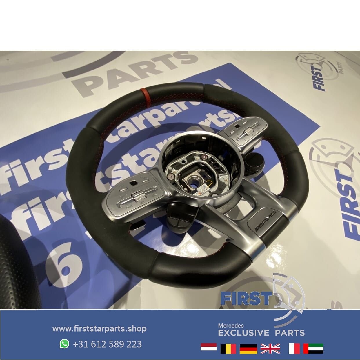 2020 AMG STUUR + AIRBAG A35 A45 CLA45 C63 E63 GLC63 GLE63 GT, Gebruikt, -, Ophalen of Verzenden, -