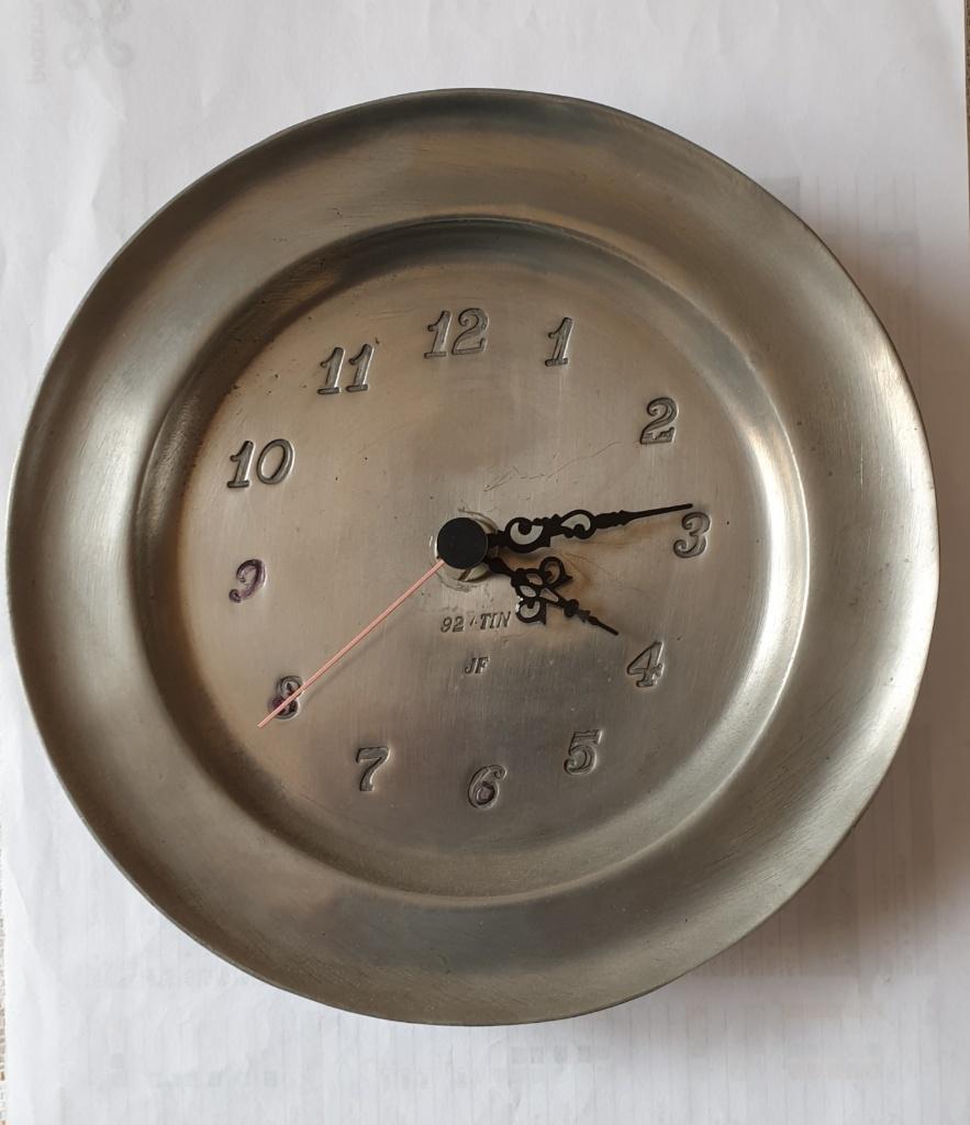 HANGKLOKJE IN 92 % TIN, Ophalen of Verzenden