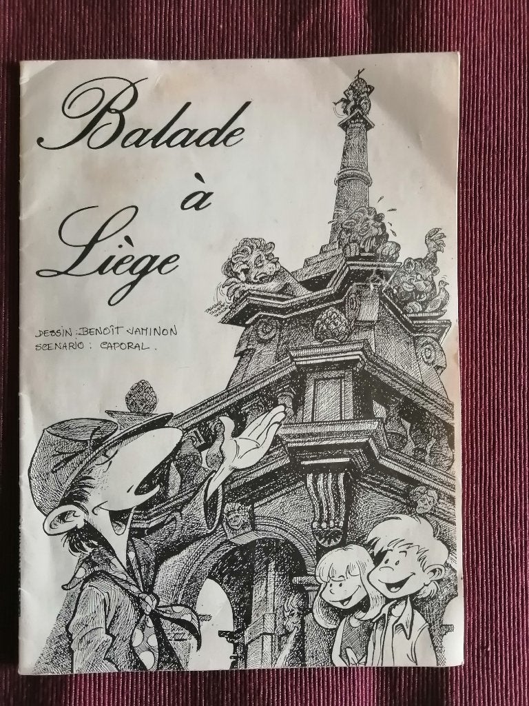 Bande dessinée Balade à Liège de Benoît Jaminon E.O.1981, Enlèvement ou Envoi