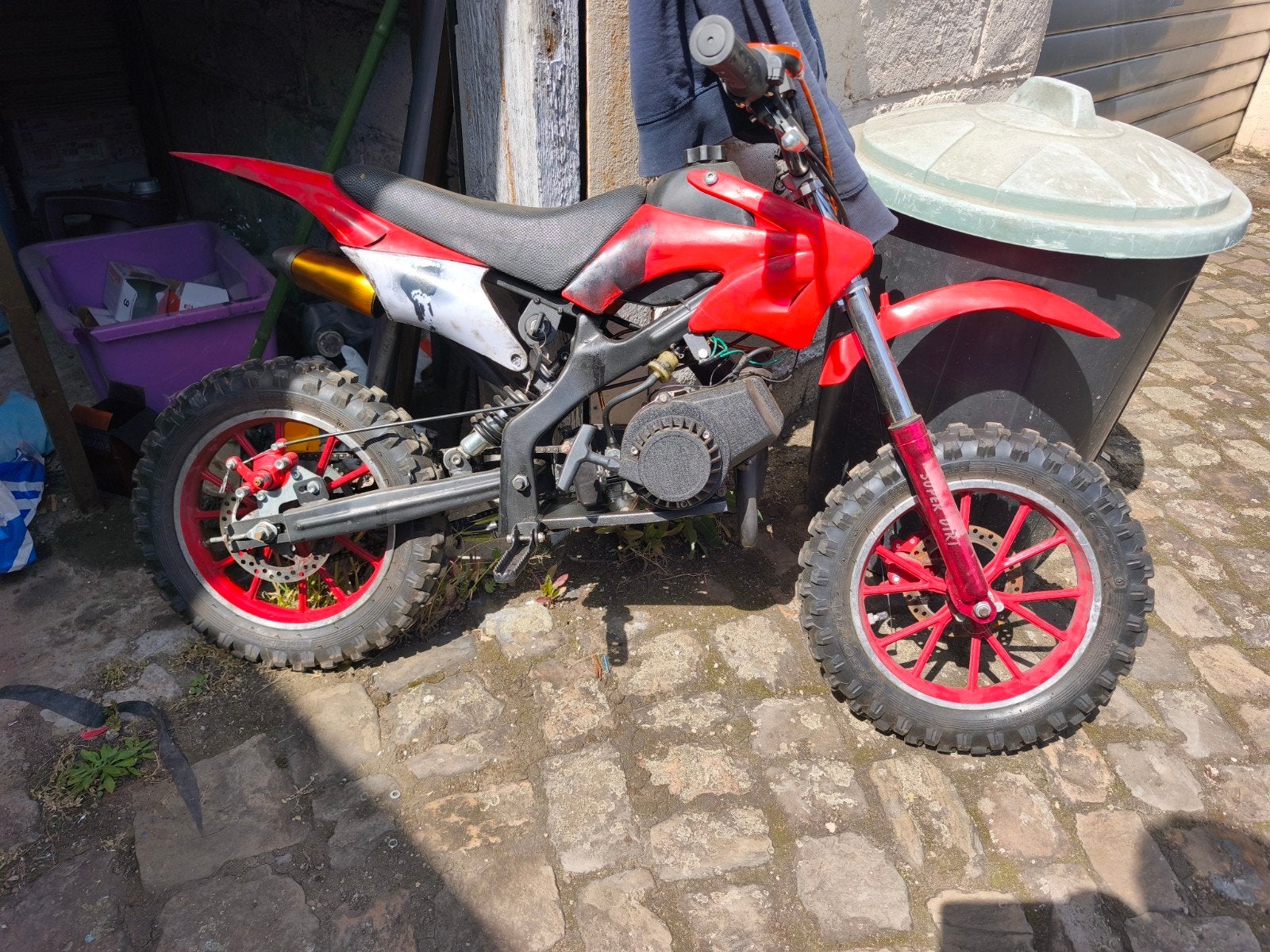 Motocross zakfiets voor kinderen, Fietsen en Brommers, Ophalen