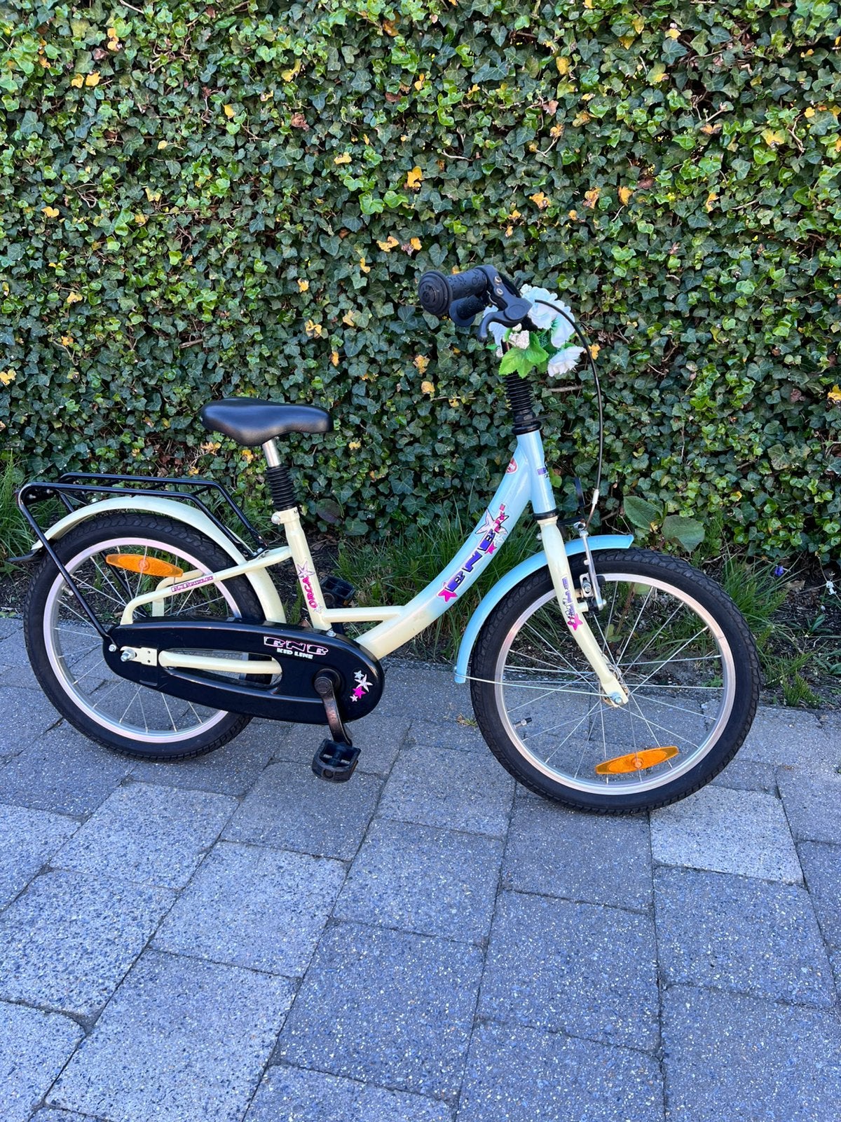 Kinderfiets 18 inch, Fietsen en Brommers, Ophalen, Zo goed als nieuw, Terugtraprem, 18 inch