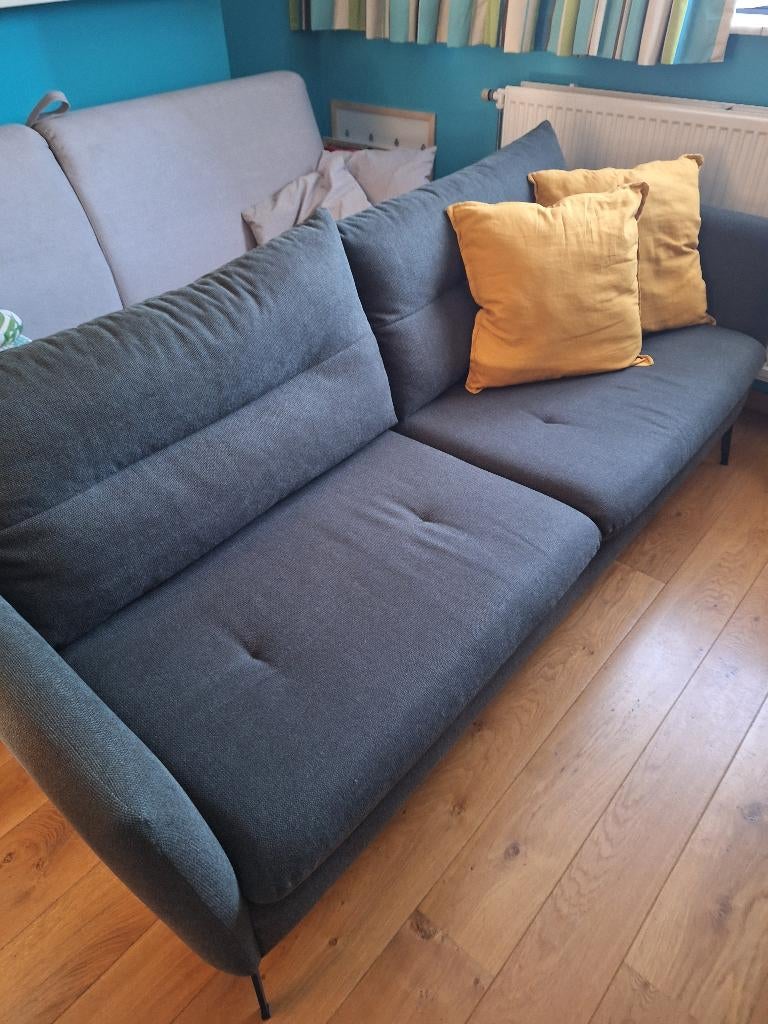 zetel, Huis en Inrichting, Zetels | Zetels, Ophalen, 75 tot 100 cm, Rechte bank, Modern