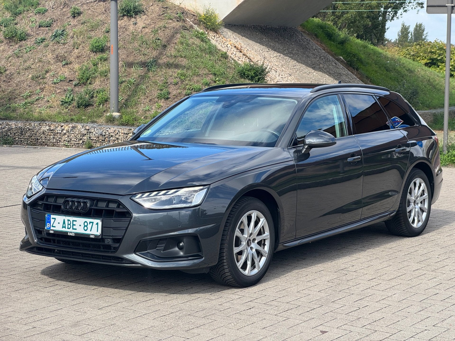 Audi A4 avant | Automaat | Diesel | 163 pk | Euro 6d, Autos, Cuir, Argent ou Gris, Achat, Euro 6