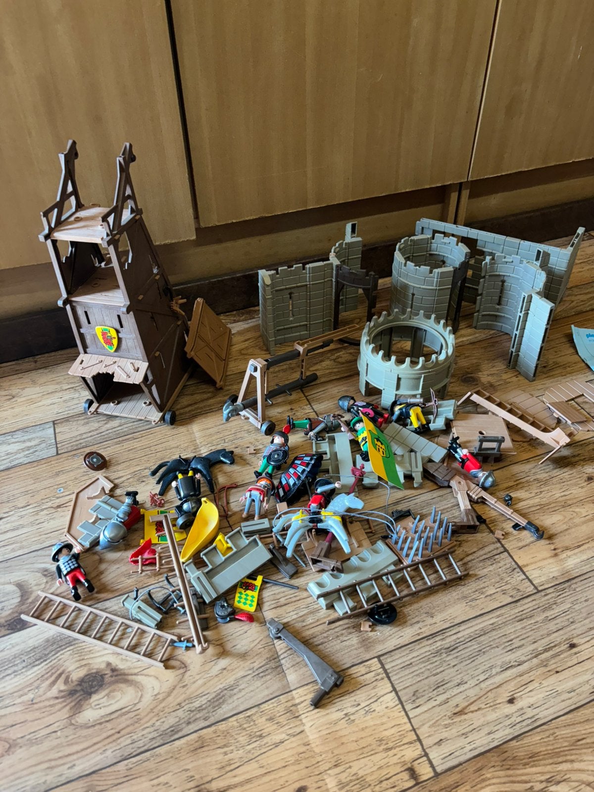 Playmobil ridders kasteel 3123, Kinderen en Baby's, Ophalen of Verzenden, Zo goed als nieuw