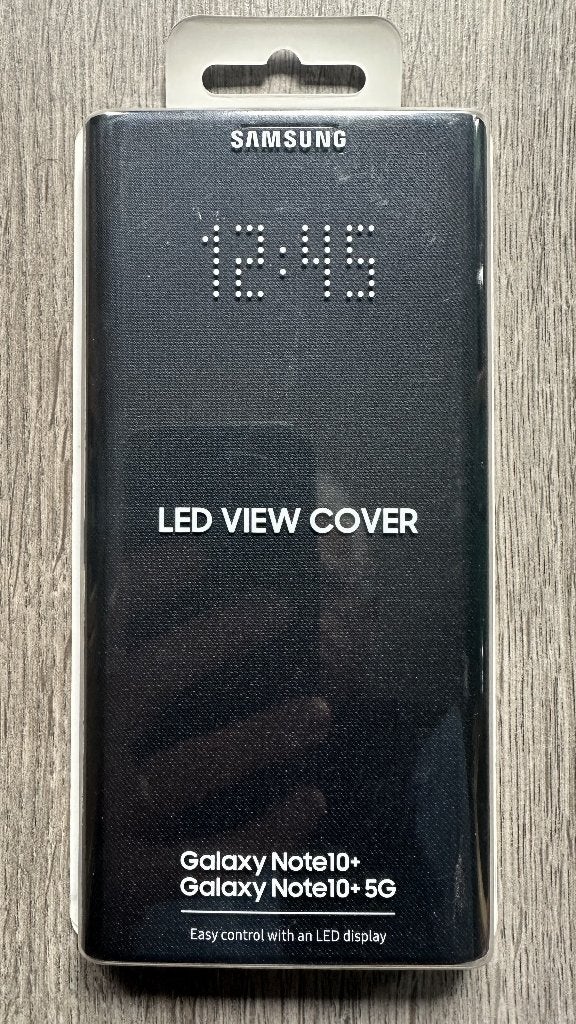 Omslagscherm met LED  voor Samsung Galaxy Note 10+ - 25€, Ophalen of Verzenden, Nieuw, Flipcase