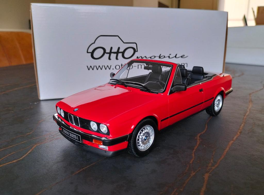 Bmw E30 cabrio - 1/18 Ottomobile, Hobby en Vrije tijd, Ophalen of Verzenden, Nieuw, Auto, OttOMobile