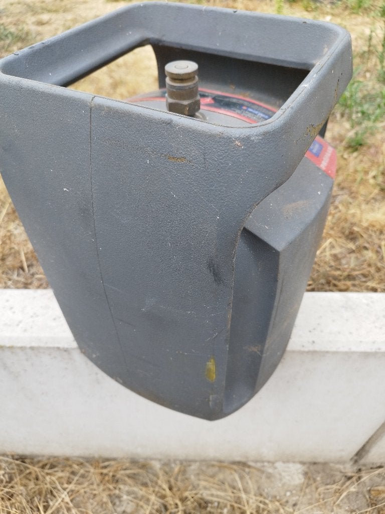 Gasfles lichtgewicht, Ophalen, Gebruikt
