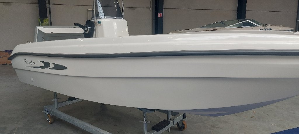 Karel 450 CC  met suzuki 20 pk, Watersport en Boten, Ophalen, Viertaktmotor, Nieuw, 10 tot 30 pk