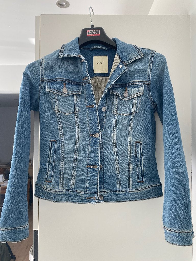 Jeansvest (maat M), Kleding | Dames, Ophalen, Maat 38/40 (M)